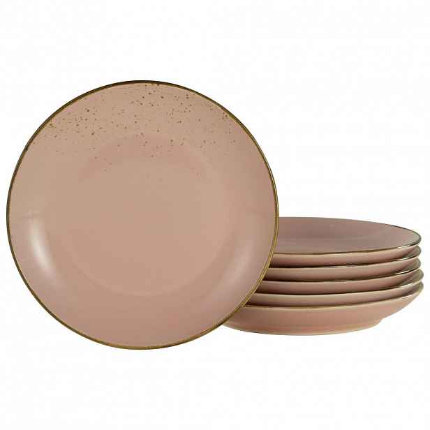 Creatable SADA DEZERTNÍCH TALÍŘKŮ, keramika, 21 cm