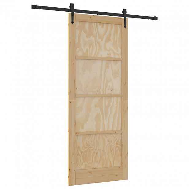 vidaXL Posuvné dveře ORKDAL 86 x 211 cm Masivní borovicové dřevo
