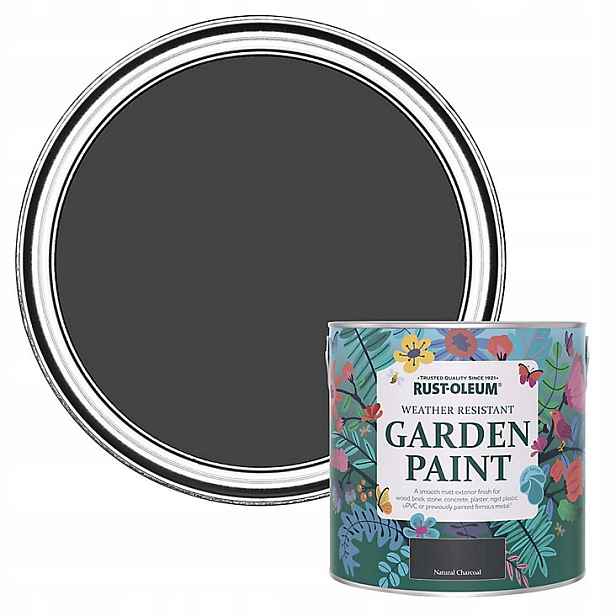 Barva Garden Paint Rust-Oleum černá Diy