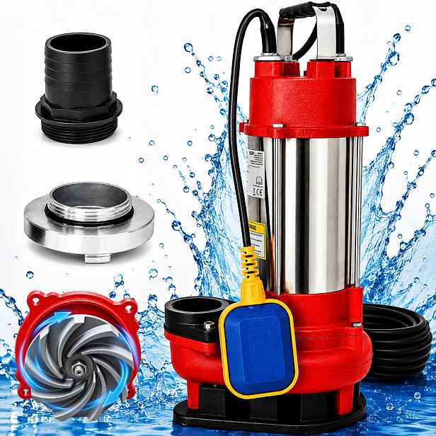 Čerpadlo do septiku na špinavou vodu Plovák 18000 l/h 750 W Výkonné