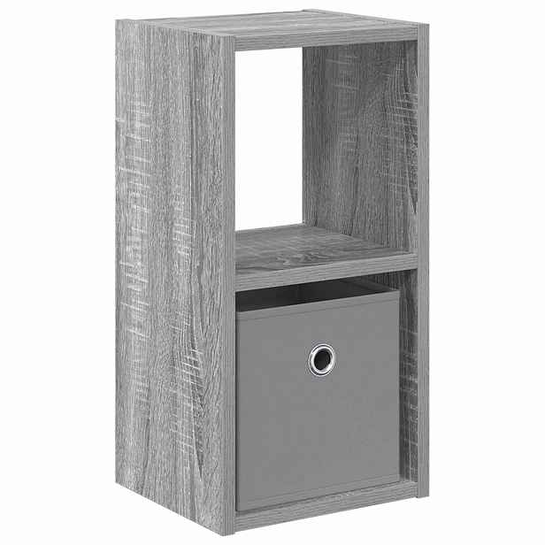 vidaXL Noční stolek Šedý Sonoma 25,5 x 22 x 49,5 cm Kompozitní dřevo