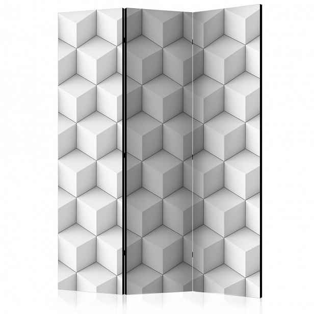 Paraván Cube Dekorhome 135x172 cm (3-dílný)