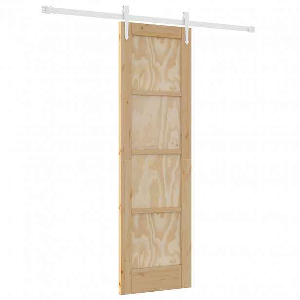 vidaXL Posuvné dveře ORKDAL 61 x 198,5 cm Masivní borovicové dřevo