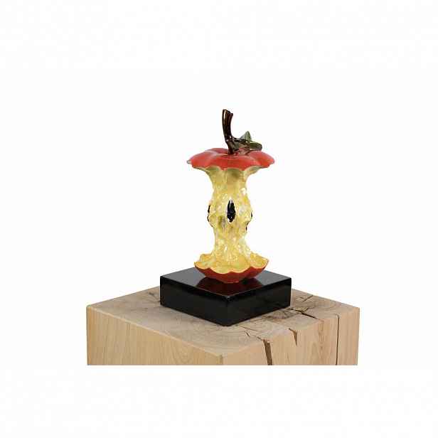 KUNSTLOFT DEKORATIVNÍ SOCHA ČERVENÁ/ZLATÁ, 15/30 CM