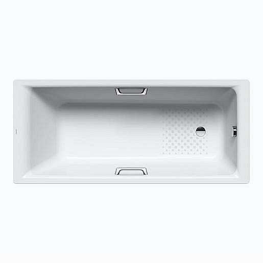 Obdélníková vana Kaldewei Puro Star 170x80 cm smaltovaná ocel Antislip alpská bílá 259530000001