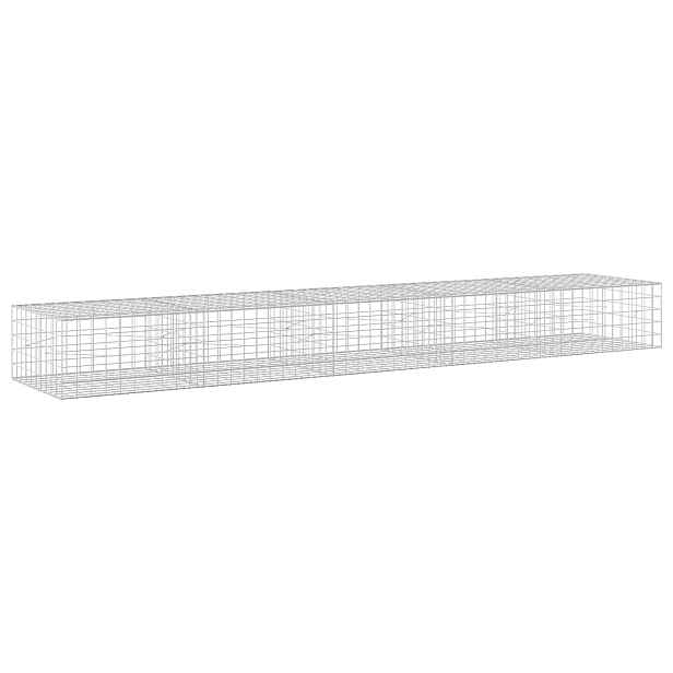 vidaXL Gabion s drátem 5 mm a síťkou 10x10 cm 500x100x50 cm