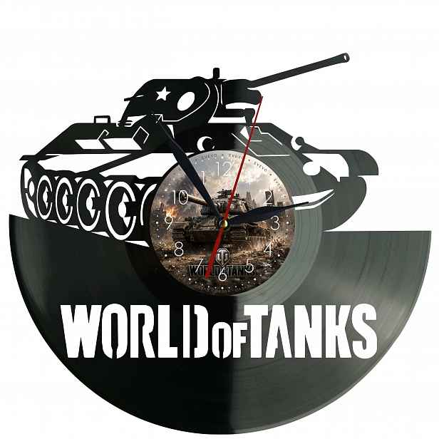 World of Tanks Nápad na Dárek Nástěnná Dekorace z vinylové desky