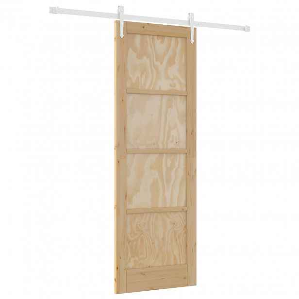 vidaXL Posuvné dveře ORKDAL 73,5 x 211 cm Masivní borovicové dřevo