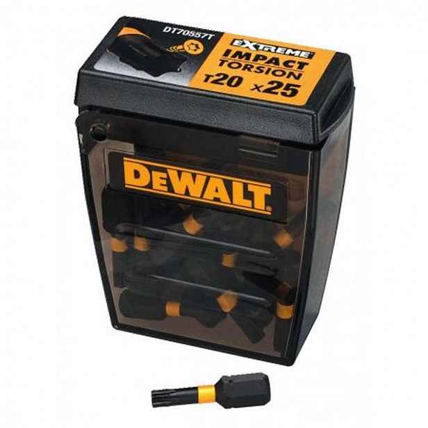 DeWALT - Sada bitů T20, 25 ks DT70557T