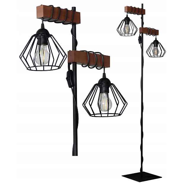 Stojací Lampa 015-ST Led Loft Do Obývacího Pokoje Ložnice Pokoje Kanceláře Hala