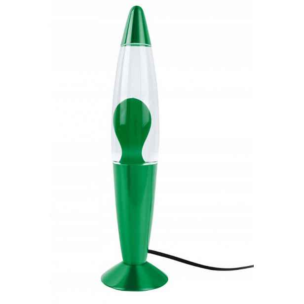 Dekorativní Stolní Lampa Leitmotiv Funky Rocket Lava LM2185GR 35,5 cm