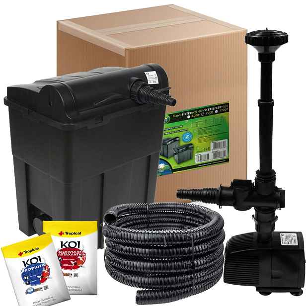 Aqua Nova Set 14 Filtr NUB-9000 Čerpadlo NP-3000 do jezírka Bonus