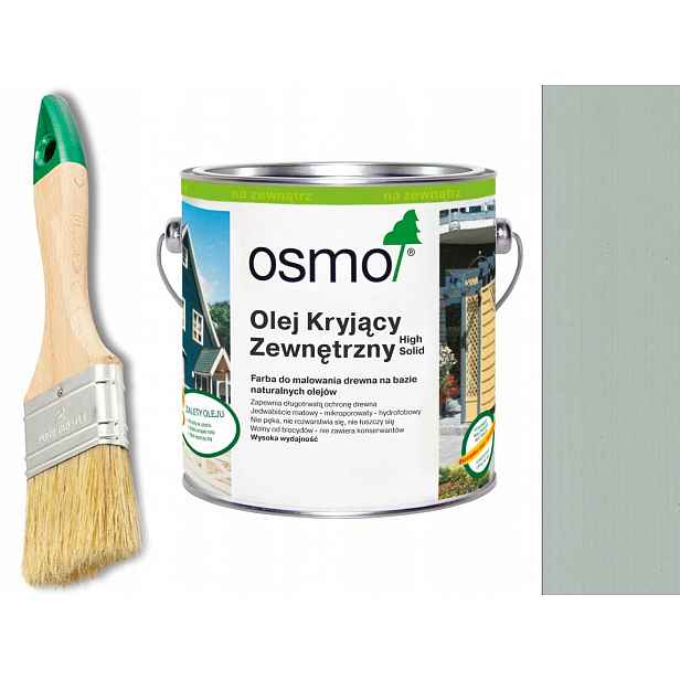 Osmo Krycí olej 2735 Světle Šedý 2,5L Dárek