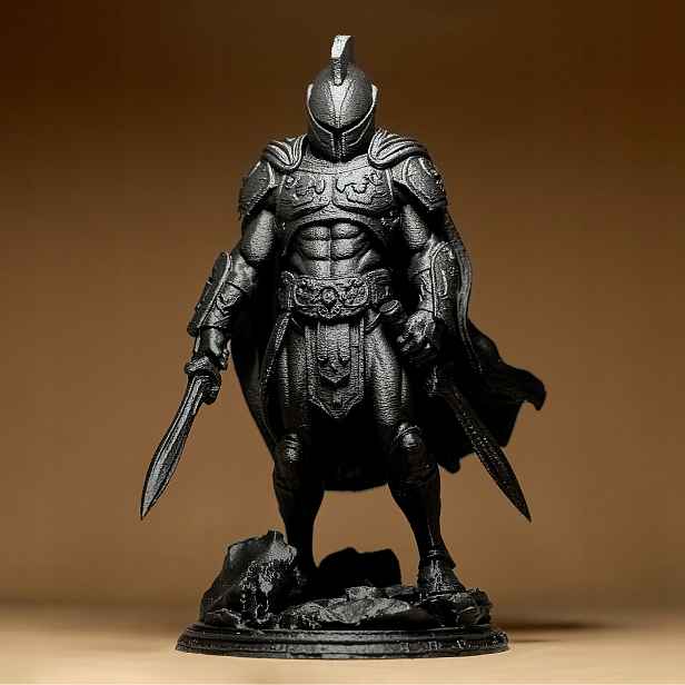 Sparťan Gladiátor Bojovník Figurka Soška Dekorace 3D tisk 20 cm