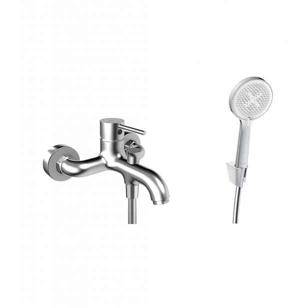 kielle Oudee - Vanová baterie s příslušenstvím EcoSpare, chrom 10302SN20