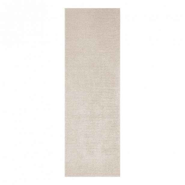 Béžový běhoun Mint Rugs Supersoft, 80 x 250 cm