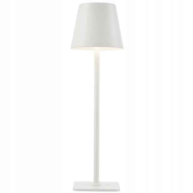 Bílá Led stolní lampa pro dívku, chlapce, na čtení Atlis