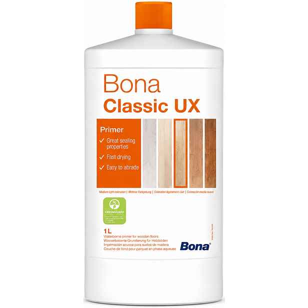 Bona Classic Ux Primer 1L vodní podkladový lak vylepšená formulace