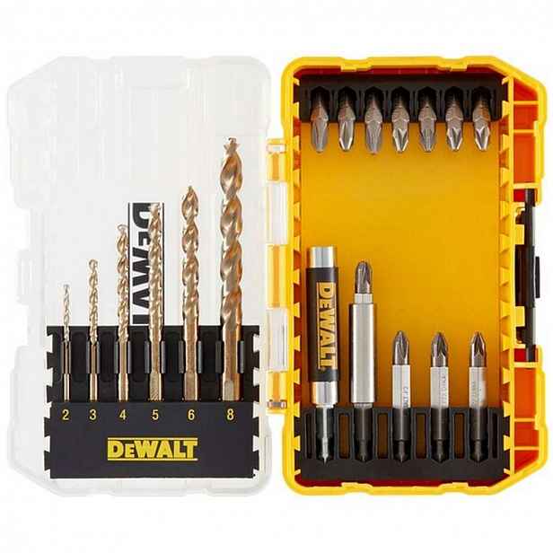DeWALT - 19dílná sada bitů a vrtáků DT70711