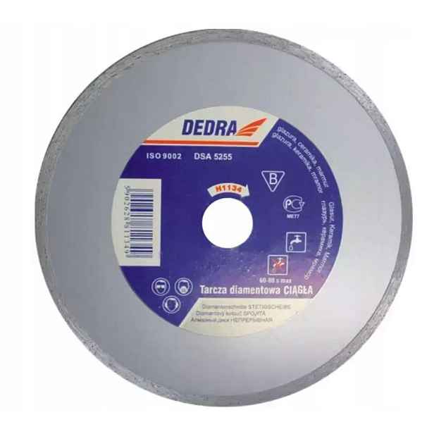 Diamantový kotouč na gres Dedra H1136E 250x25,4 mm