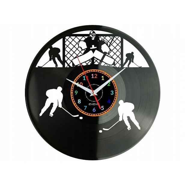 Hokey Dárek Originální dekorace do domu Hodiny z vinylové desky