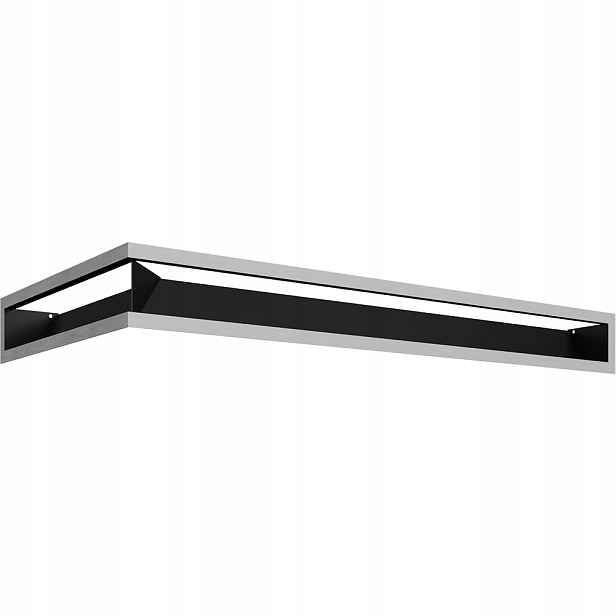 Krbová mřížka Luft pravá 40x80x9 brus Slim