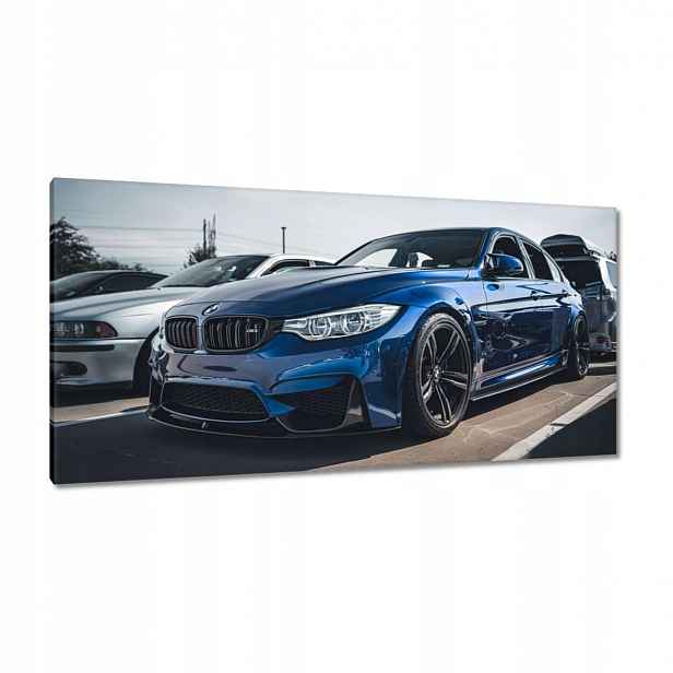 Obrazy 115x55 Modré Bmw M3 Auto