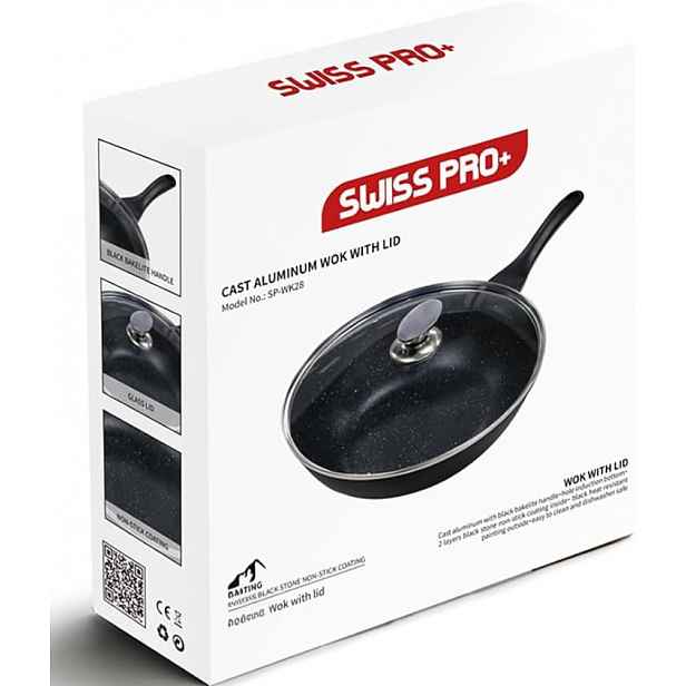 Pánev Wok 30 cm mramorová 1239P