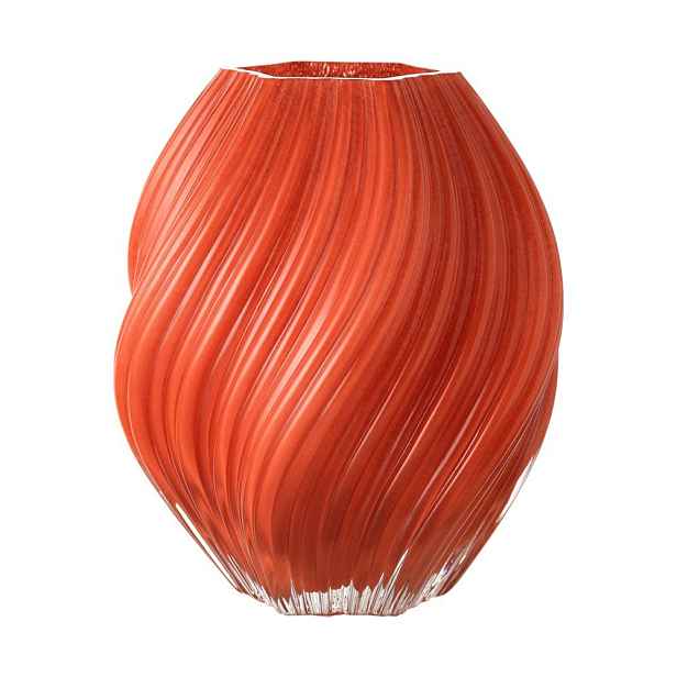 Ručně vyrobená váza v cihlové barvě (výška 23 cm) Selma – Ellos Home