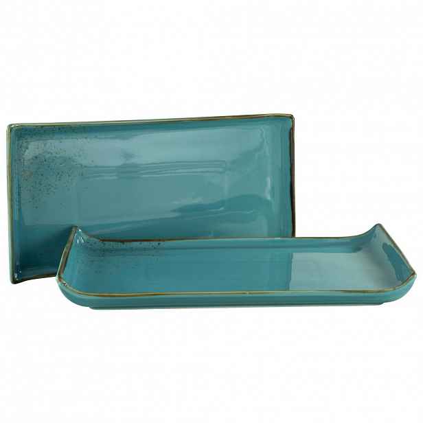 Creatable SADA SERVÍROVACÍCH PODNOSŮ kamenina keramika 16,5/33 cm