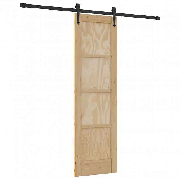 vidaXL Posuvné dveře ORKDAL 61 x 198,5 cm Masivní borovicové dřevo
