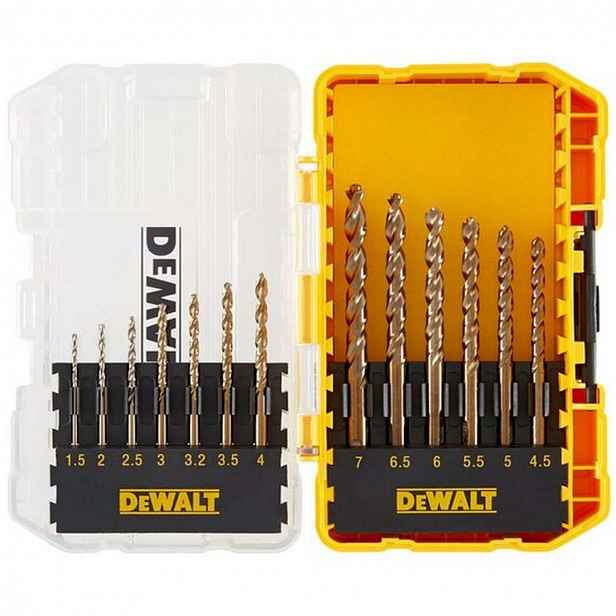 DeWALT - 13dílná sada vrtáků do kovu DT70710
