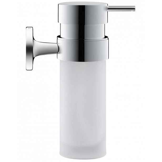 Duravit Starck T - Dávkovač mýdla s držákem, chrom/mléčné sklo 0099351000