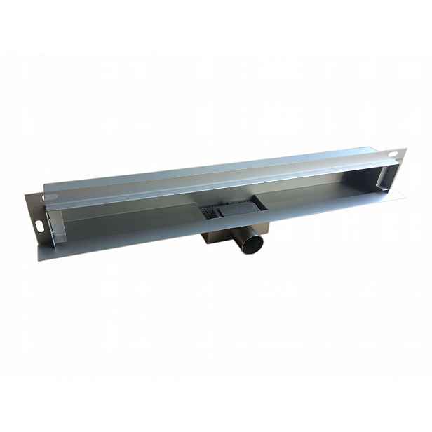 Lineární Odtok Sea Horse 90 cm 2 v 1 Inox Nástěnný