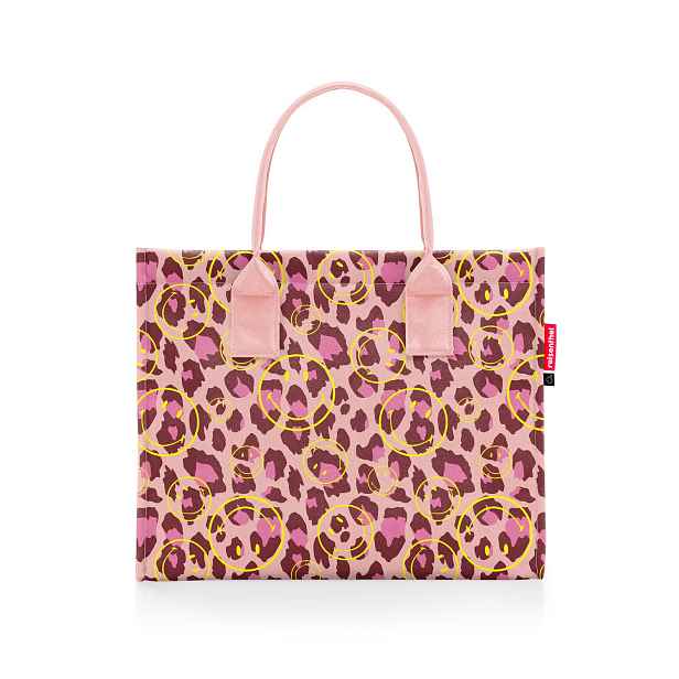 Stylová kabelka Reisenthel Daily Shopper Smiley® leo blush