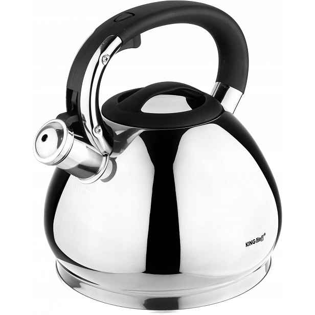 Robustní Konvice s píšťalkou z oceli 3.4L KingHoff