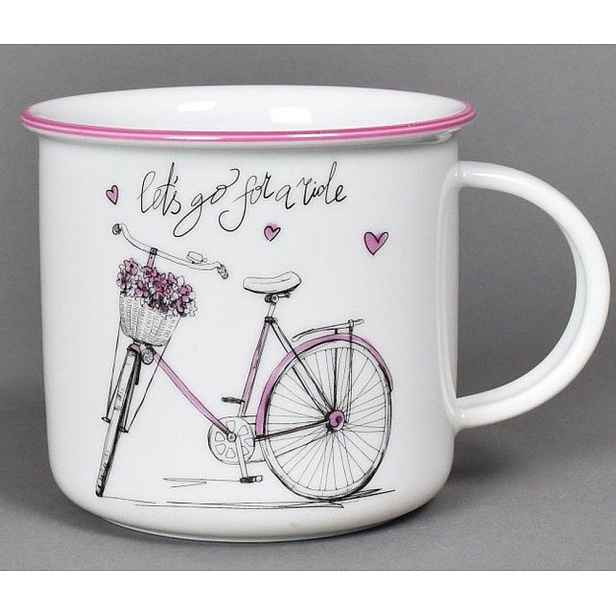hrnek 100ml TINA - DÁMSKÉ KOLO, čes.porcelán
