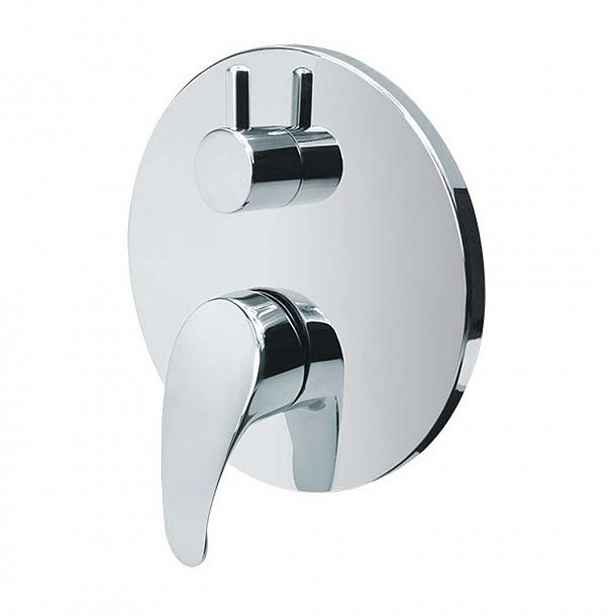 Mereo Sonáta - Baterie pod omítku, pro 3 spotřebiče, s tělesem, chrom CB60157A