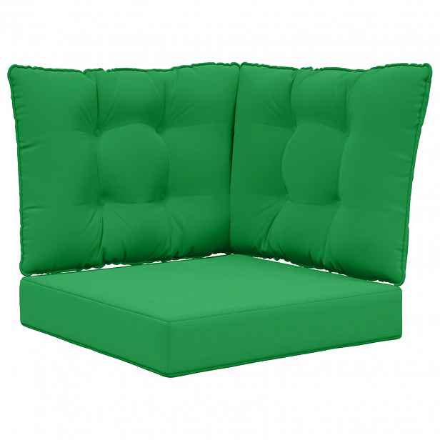 vidaXL Venkovní polštář na pohovku Polyester Zelená 50,5 x 50,5 cm