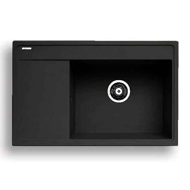 Casarredo Pyragranitový dřez CAMEA 1B 1D RH (79x50) carbon