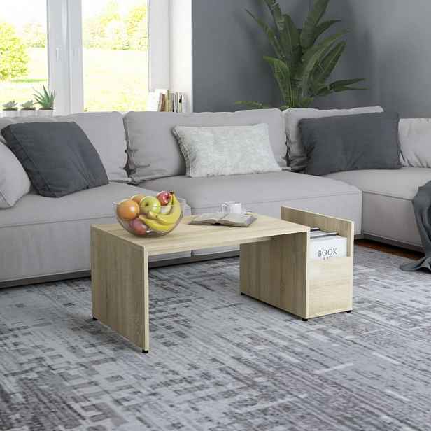 Konferenční stolek 90x45x35 cm Dub sonoma