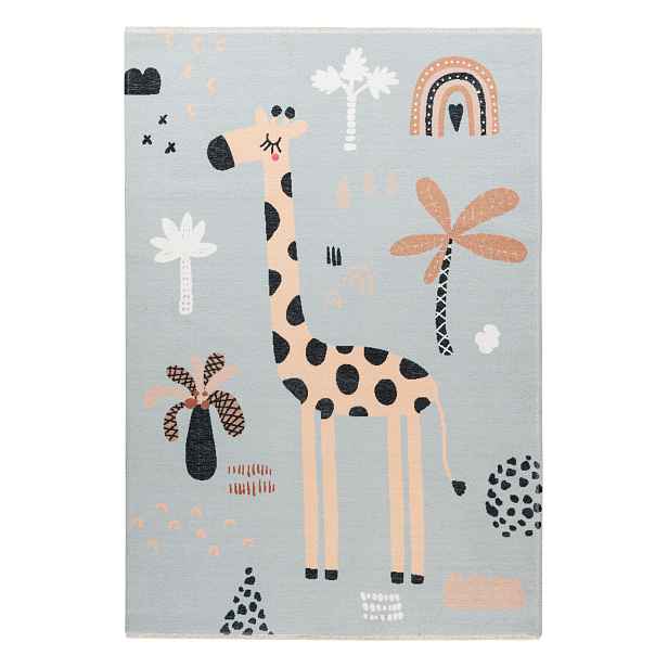 Kusový koberec My Greta 625 Giraffe, 115x170, vícebarevná, dětský pokoj, Obsession