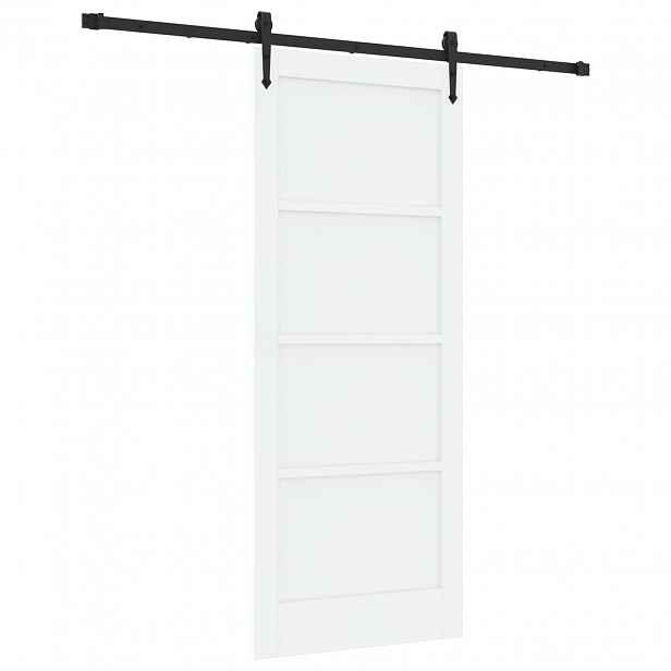 vidaXL Posuvné dveře ORKDAL 83 x 202 cm Masivní borovicové dřevo