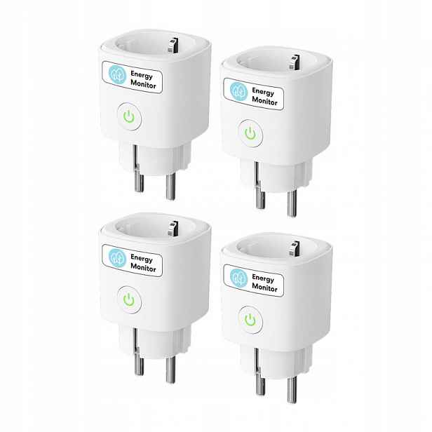 Meross MSS315CFH-EU Sada 4x zásuvka Smart Matter Měření energie 16A
