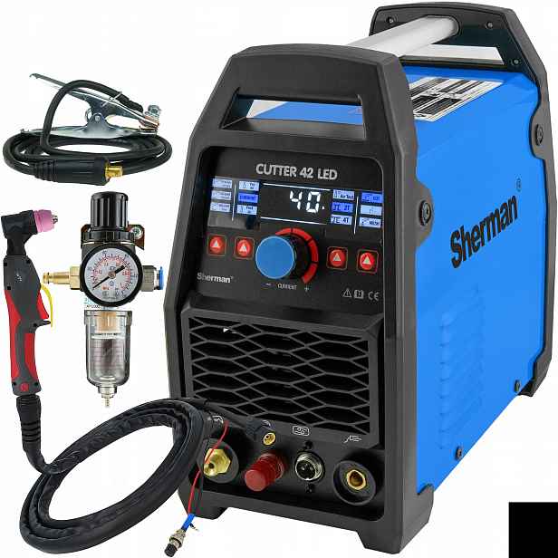 Plazmová řezačka Sherman Cutter 42 Led Plazma 40A 230V Hf Mesh Gr.20mm