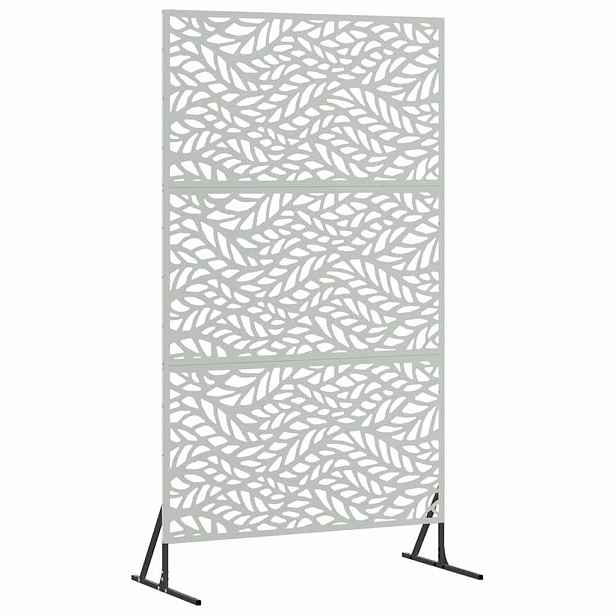 vidaXL Obrazovka pro soukromí 100 x 50 x 180 cm Pozinkovaná ocel