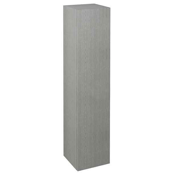 Sapho ESPACE skříňka 35x172x32cm, 1x dvířka, levá/pravá, dub stříbrný