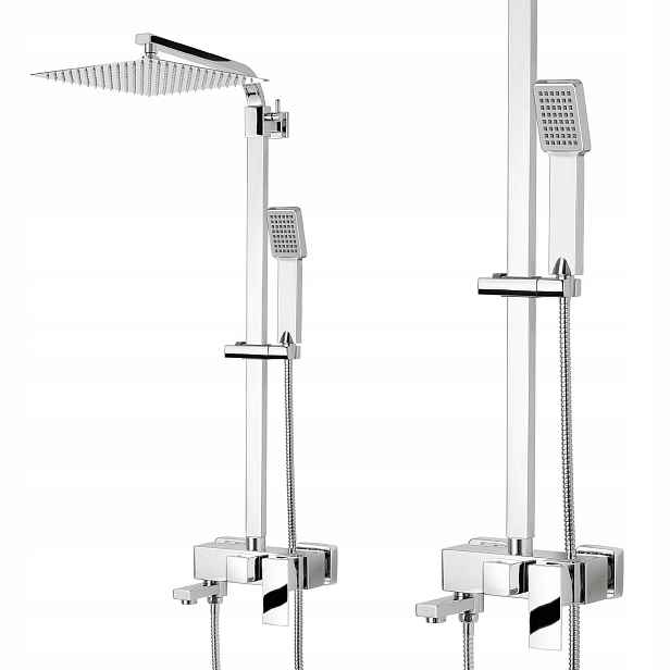 Sprchový Set Sprchový Sloup S Vanovou Baterií Bez Termostatu