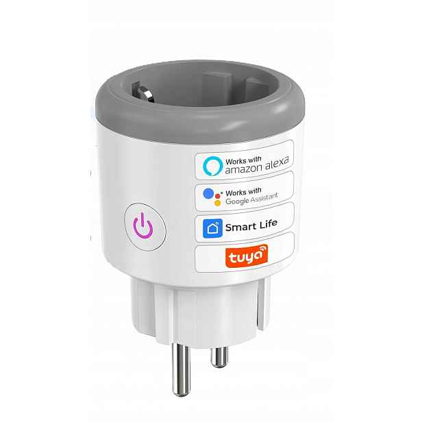 WiFi zásuvka 16A Alexa Smart Plug ovládání aplikací energie 4 ks