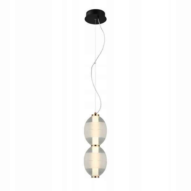 Závěsná Led lampa Stropní Svítidlo Bílá Moderní 16W 3000K Nastavitelná Rinot Italux